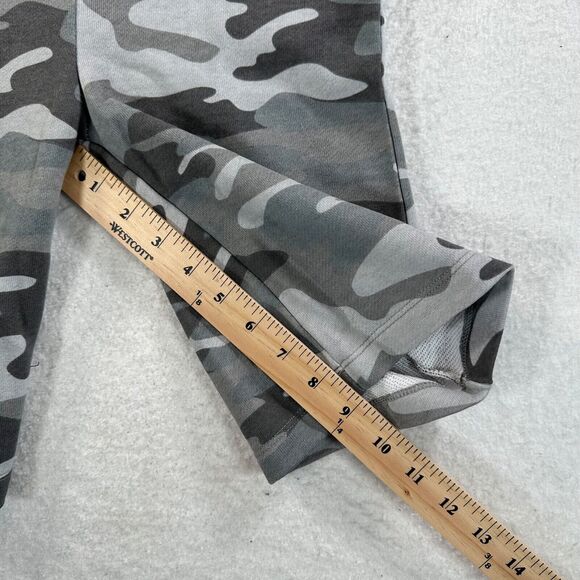 Andy & Evan Bermuda Short Kids 13-14 Gray Camo Drawstring Terry New - Picture 8 of 8
